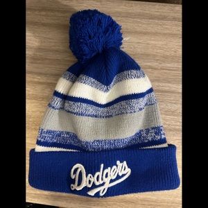 Dodgers beanie